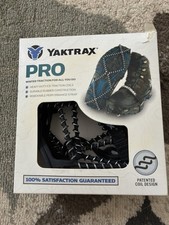 Yaktrax Pro Winter Traction For All You Do - Size Medium, Black