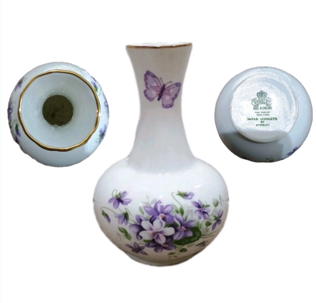 aynsley violets products for sale | eBay UK