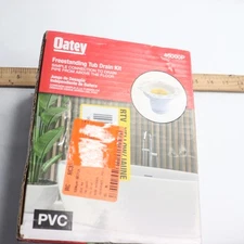 Oatey Universal Freestanding Tub Drain Kit White 46000P