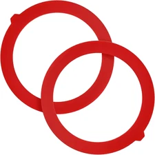 Flush Valve Seal for Kohler, 2 Pack Silicone Caniste Seal Kit, Toilet Tank Parts