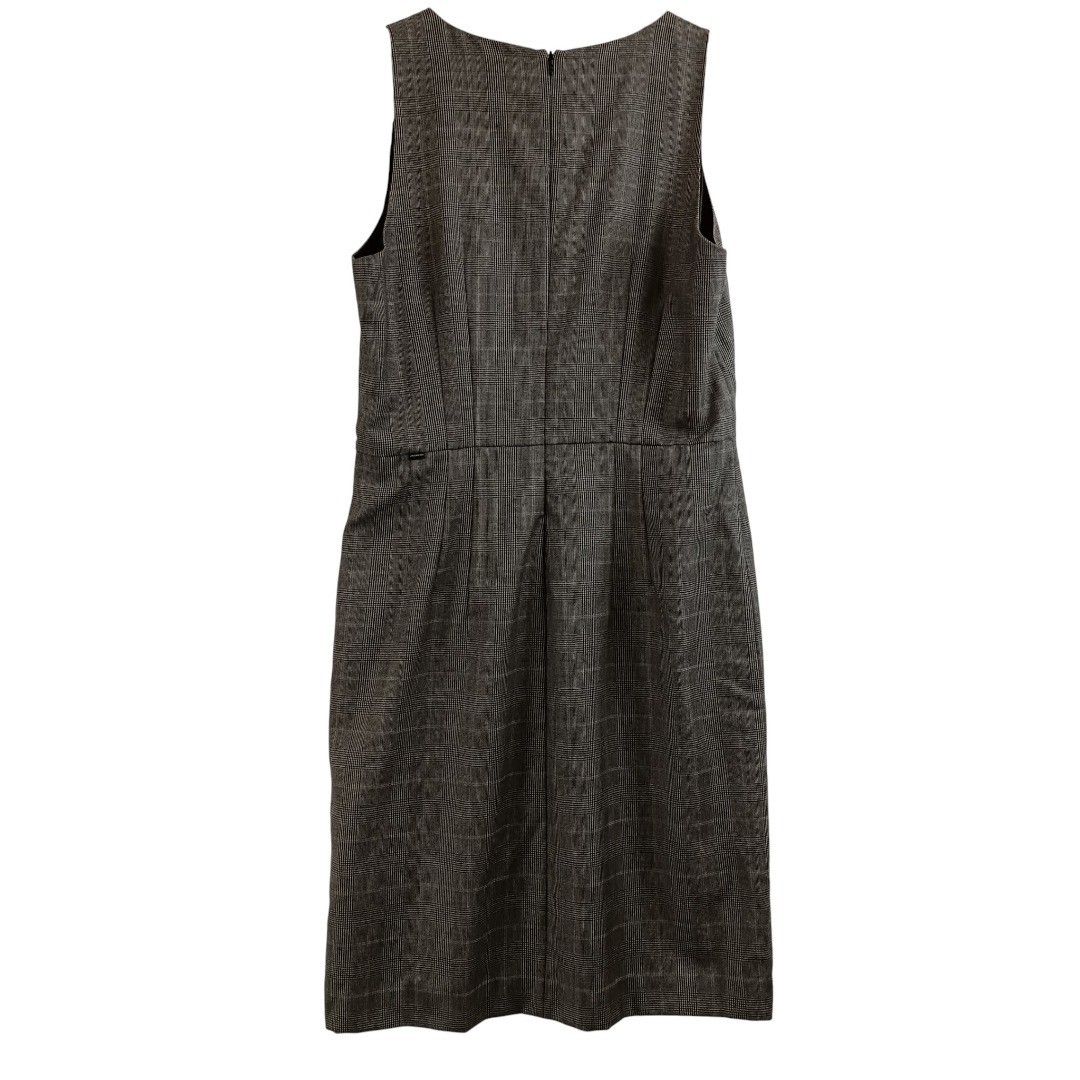 Jackpot Black White Check Pattern Sleeveless Dres… - image 3