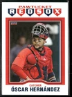 Oscar Hernandez 2019 Pawtucket Red Sox Team Set Card