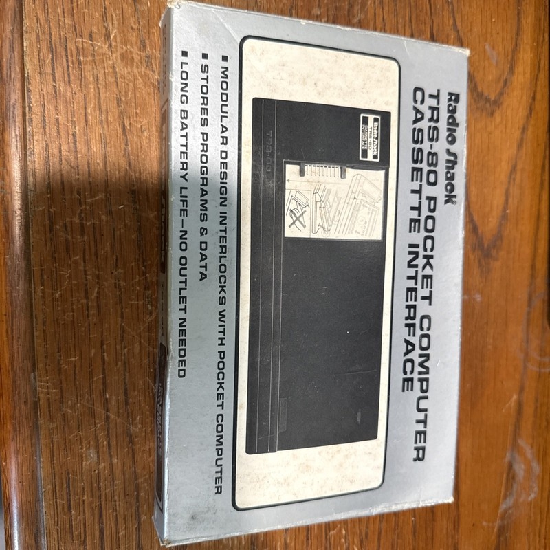 Radio Shack TRS-80 PC-1 Cassette Interface 26-3503 for Pocket Computer Vintage