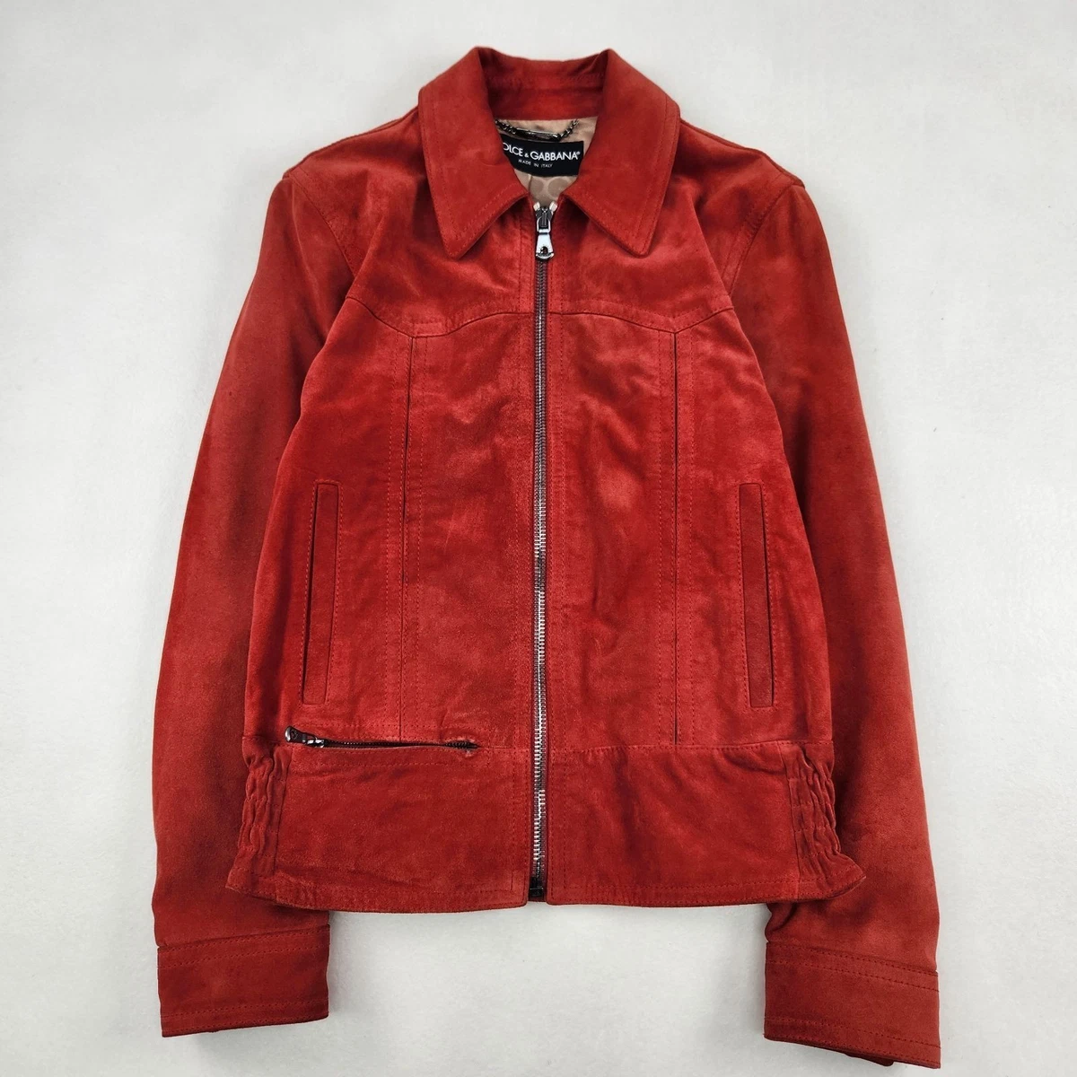 ジャケット・アウター 07aw DOLCE&GABBANA leather riders jacket DOLCE & GABBANA $7.500 Multi-Pocket Utility Military Leather
