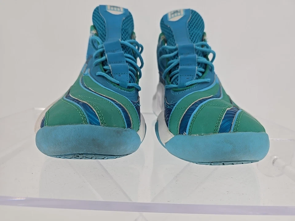 Adidas Real Deal Turquoise/Grey Kobe Basketball Rare Q32864 Men's Size 9 - Image 2 of 4