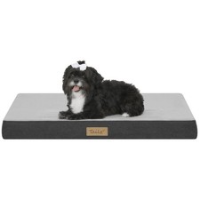 Pet Mattress, Small to Medium Dog and Cat Mattress, 2-in-1 Cool Gel Infused w...