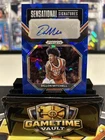 2023 Prizm Draft Picks Dillon Mitchell Auto Signature Blue Ice /75 SSP Texas