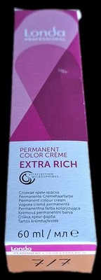 Londa Professional Extra Rich Permanent Haarfarbe 60 ml 7/7 mittelblond braun