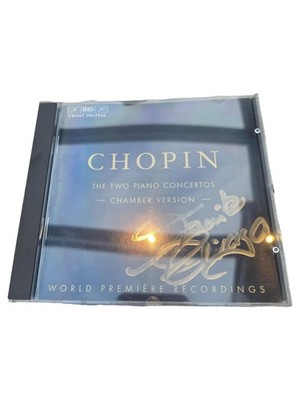 Chopin Klavierkonzerte Kammerversion CD BIS-CD-847 Fumiko Shiraga handsigniert