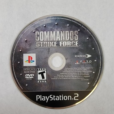 Commandos Strike Force - Loose Sony PS2 Playstation 2 Disc
