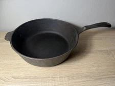 Wagner's 1891 Original 10 1/2" Cast Iron Skillet Pan Chicken Fryer USA Made
