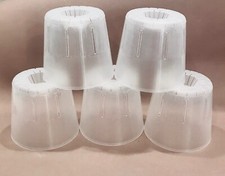 5-Pack of 4-inch Clear Orchid Pots - Perfect for Healthy Roots!