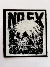 Nofx Cloth Patch Sew On Badge Punk Rock  Approx 4" X 4.25" (CP20)