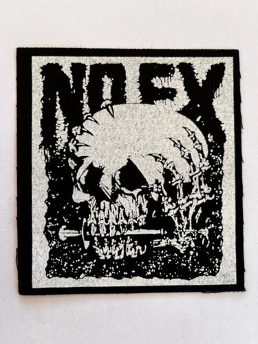 Nofx Cloth Patch Sew On Badge Punk Rock Approx 4