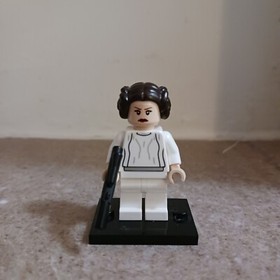 LEGO Star Wars Princess Leia Minifigure EUC Displayed Millennium Falcon Set