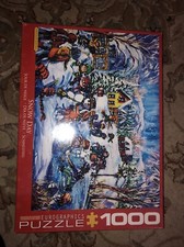 Eurographics Snow Day 1000 Piece Jigsaw Puzzle By Katerina Mertikas Made In USA