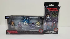 Jada Dungeons & Dragons Die Cast Figurines NEW 2020 Lot Of 2 Sets 9 Figures