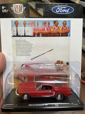 2021 M2 Machines Auto-Drivers - 1968 Ford Mustang GT 390