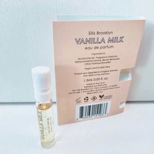1x Ellis Brooklyn Vanilla Milk Eau de Parfum mini Spray Vial, 1.5ml, Brand NEW - Bild 3 von 4