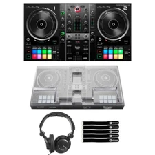Hercules DJControl Inpulse 500 DJ Controller w Decksaver & Headphones