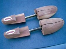 LETELLIER WOODEN SHOE TREES 11.5 " NICE CEDAR WOOD MADE IN USA