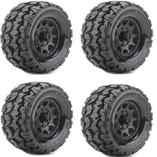 Powerhobby 1/10 2.8 MT Tomahawk Belted Tires (4) Traxxas Rustler 2wd