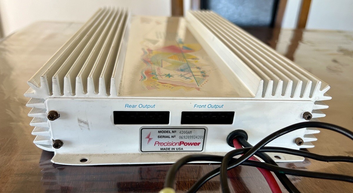 Vintage Precision Mosfet Power Series PPI-4200AM Four Channel Amp