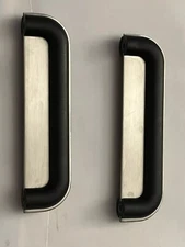 MCM Mid Century Stainless Bake-light Drawer Handle Pull Atomic Style Hardware