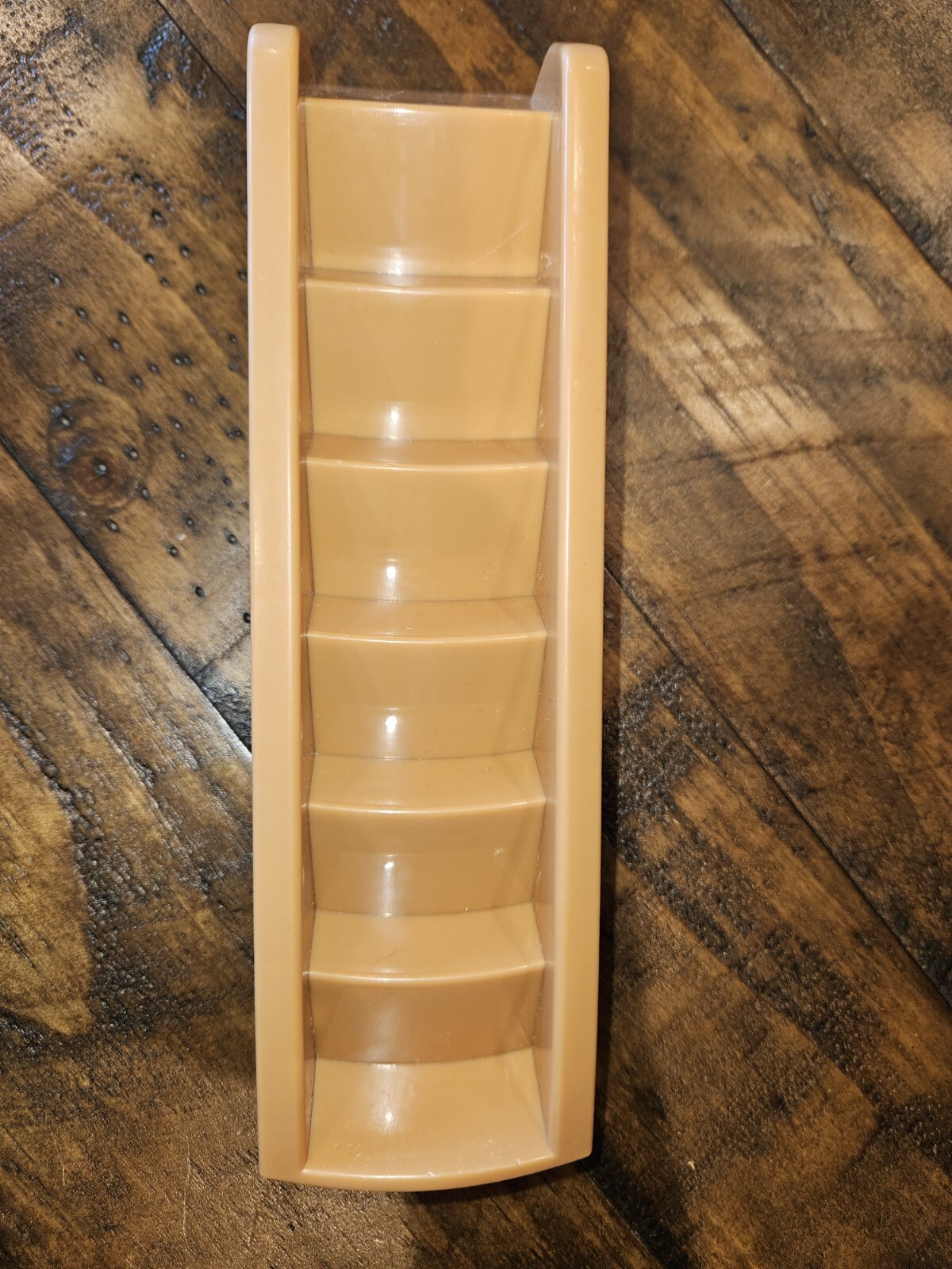 7" Brown Plastic Enclosed Ladder Stairs Dollhouse/Playset (55