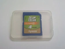 Apacer 4GB SD SDHC Memory Card - Class 4 - AP4GSDHC4 - 541112504241
