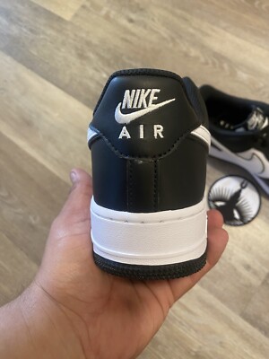Nike Air Force 1 '07 'Panda' Black White DV0788-001 Men's Size 12