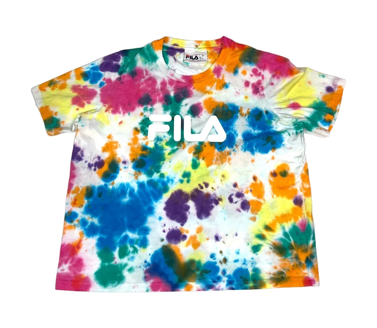 FILA Women s Tie Dye Shirt Size Large eBay