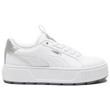PUMA KARMEN POP-UP METALLICS scarpe donna sneakers pelle zeppa casual sportive