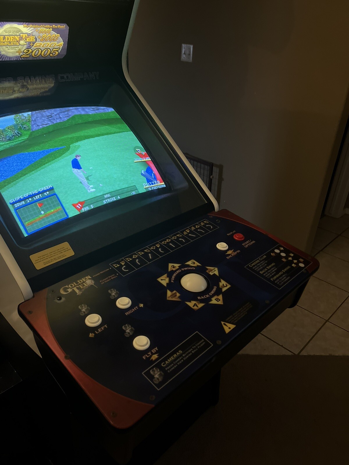 golden tee arcade Complete (full Size) eBay