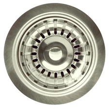  Kitchen Sink Basket Strainer Stainless Steel Drain & Stopper 