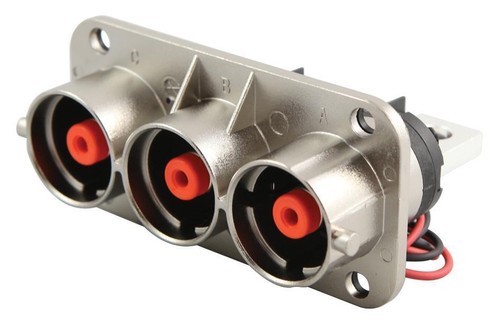 Neu Amphenol PL083X-301-10M8 PowerLok Buchse 3-polig - Bild 1 von 5