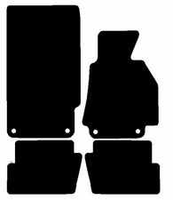 Tailored For BMW Z3 1996-2002 Black Premier Car Mats Autostyle