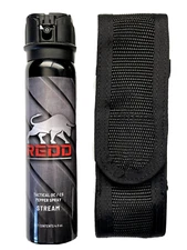 Redd, Tactical OC/CS and Nylon Holster - Flip Top Stream (4 oz) (Freeze +P)