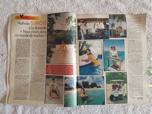 CINE REVUE N°30 1999 KENNEDY NATHALIE SIMON FABIENNE EGAL MADONNA LAETITIA CASTA - Foto 8 di 16