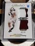 2021 Flawless Collegiate Simi Fehoko GOLD DUAL PATCH /10 DALLAS COWBOYS