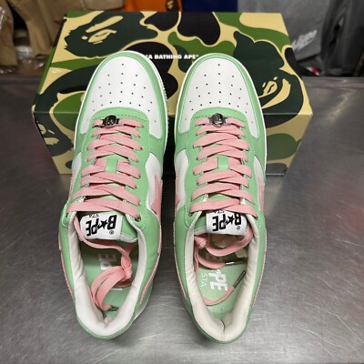 BAPE STA™ “Pastel Green / Pink A Bathing Ape Bape Sta Pastel Green Men's