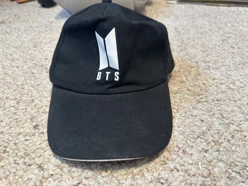 BTS Logo Black Baseball Hat