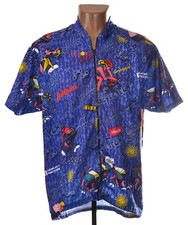 CAMPAGNOLO VINTAGE RETRO CYCLING VELO SHIRT TRIKOT GR. L ERWACHSENE