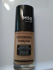 Covergirl Trublend M50 Soft Tan Matte Made Foundation Transfer Resistant 1oz