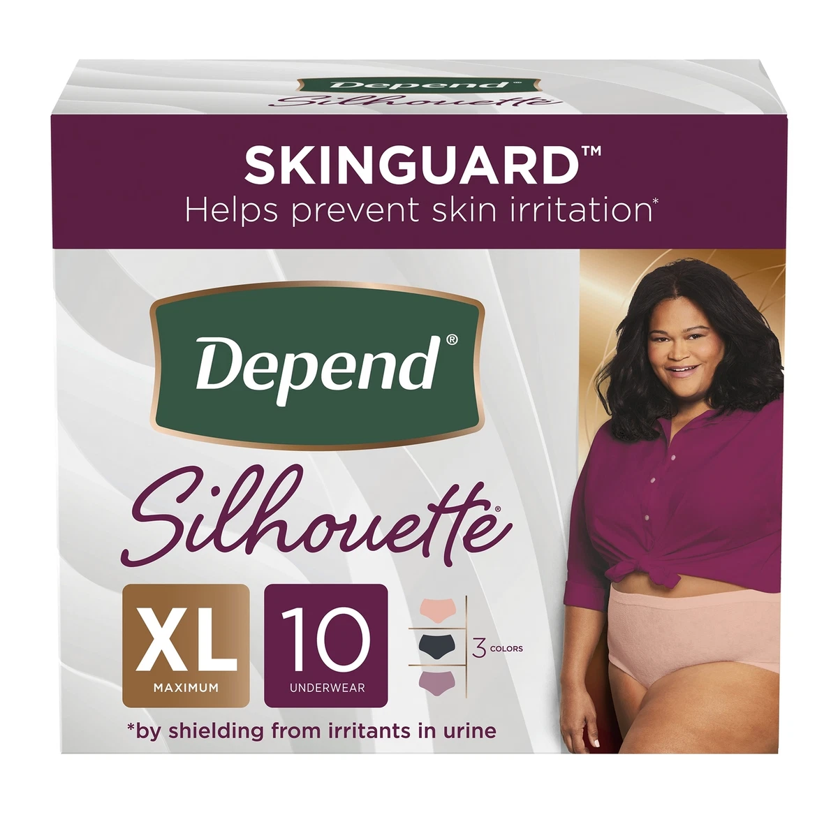 Depend Disposable Underwear Female X-Large 20 Ct