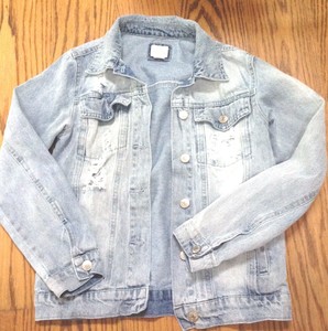 forever 21 blue denim jacket