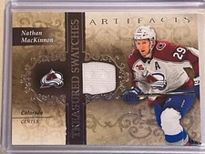 Nathan MacKinnon Treasured Swatches Relic 2021-22 Artifacts Colorado [H014]