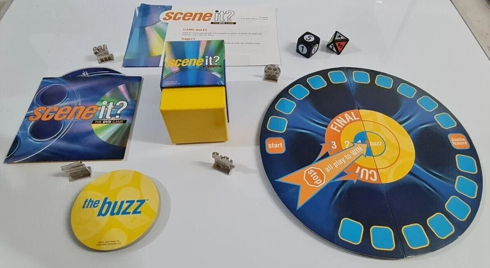 Scene It ? The DVD Board Game - G/VGC - Complete - Fun for the whole Family ! - Image 4 of 4