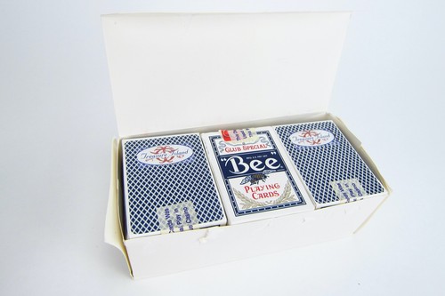 Playing Cards Treasure Island Casino Blue Box of 12 Bee Club Special Decks