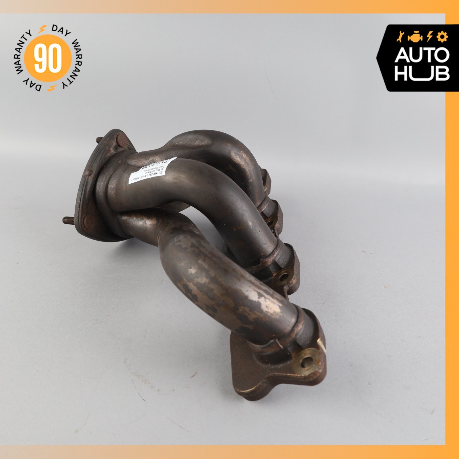 04-19 Maserati GranTurismo Quattroporte Exhaust Manifold Right Side OEM 56k